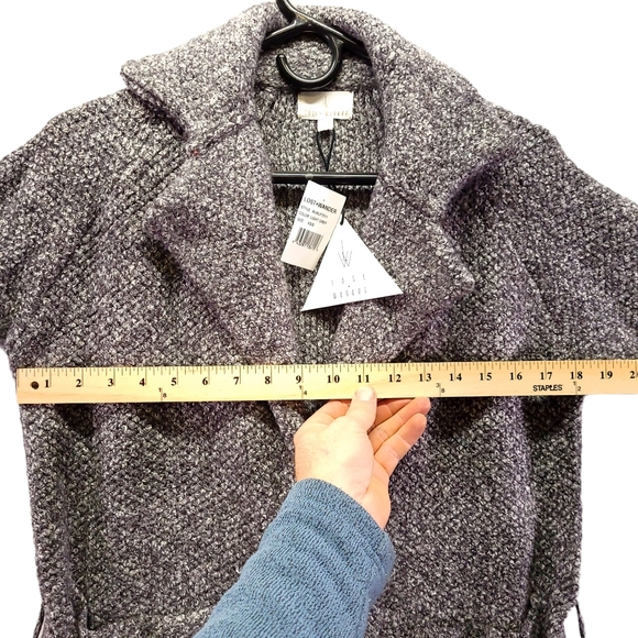 Lost and Wander Women's Granada Belted Layering Sweatercoat Jacket Size XS/S - Picture 5 of 6
